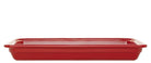 Emile Henry aardewerk schaal - 530x325x65mm (GN1/1) - Rood - Van Erkel Winkelmaterialen