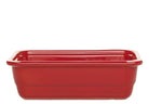 Emile Henry aardewerk schaal - 325x176x100mm (GN1/3) - Rood - Van Erkel Winkelmaterialen