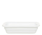 Emile Henry aardewerk schaal - 325x265x65mm (GN1/2) - Wit - Van Erkel Winkelmaterialen