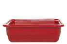 Emile Henry aardewerk schaal - 325x265x100mm (GN1/2) - Rood - Van Erkel Winkelmaterialen