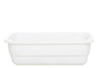 Emile Henry aardewerk schaal - 325x176x100mm (GN1/3) - Wit - Van Erkel Winkelmaterialen