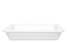 Emile Henry aardewerk schaal - 345x325x65mm (GN2/3) - Wit - Van Erkel Winkelmaterialen