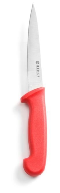 Fileermes Hendi (rauw vlees) - 300mm - Rood - Van Erkel Winkelmaterialen