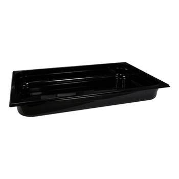 Gastronorm bak - GN1/1 530x325x65mm - Zwart - Van Erkel Winkelmaterialen