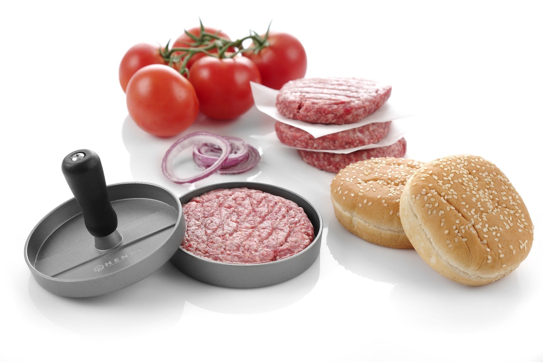 Hamburgerpers - Ø120mm - Van Erkel Winkelmaterialen