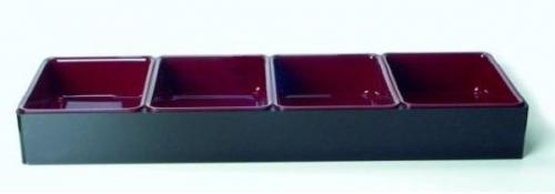 Houder voor 4x GN1/5 - 810x275x85mm - Van Erkel Winkelmaterialen