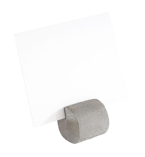 Kaarthouder beton (4st) - 30x30x30mm - Van Erkel Winkelmaterialen