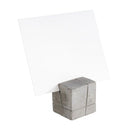Kaarthouder beton vierkant (4st) - 30x30x30mm - Van Erkel Winkelmaterialen