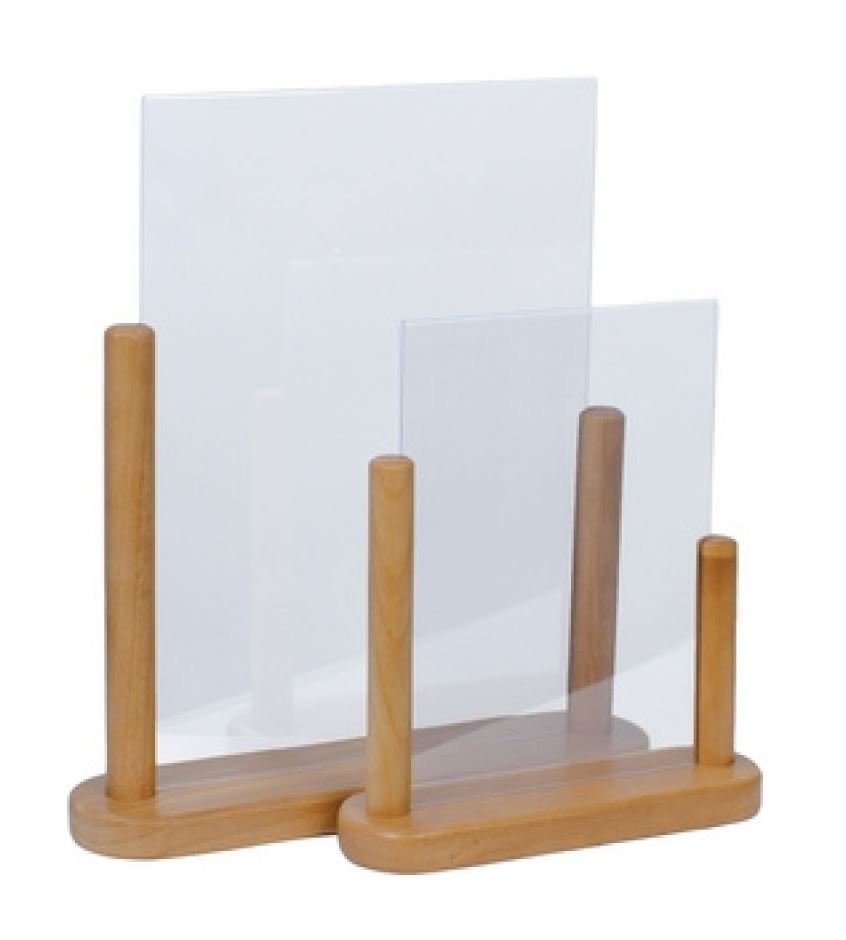 Kaarthouder groot - 323x271x70mm - A4 - Van Erkel Winkelmaterialen