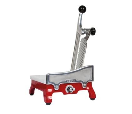 Kaassnijmachine rood - 536x377x221mm - Van Erkel Winkelmaterialen