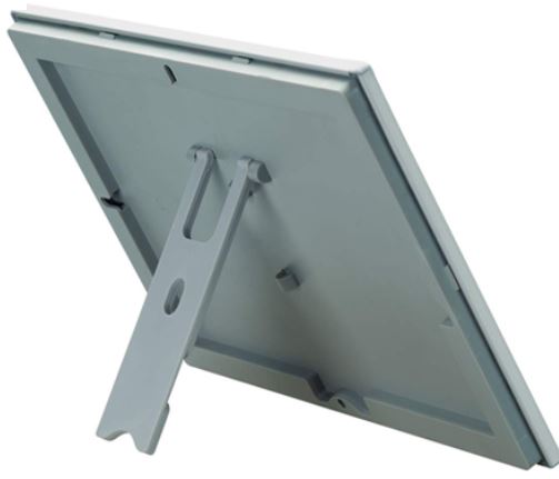 Kliklijsf tafelmodel alum. - 105x148mm (A6) - Zilver - Van Erkel Winkelmaterialen