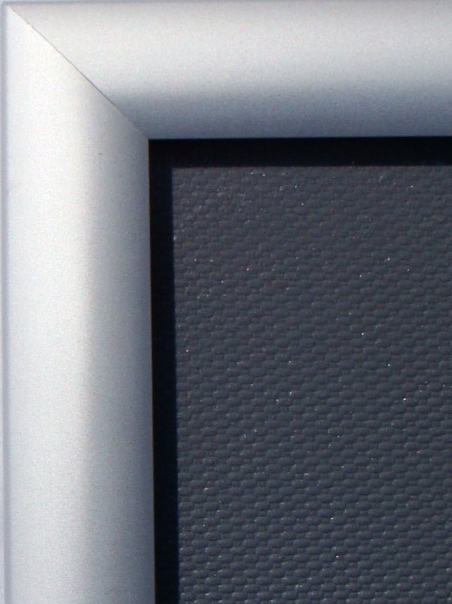 Kliklijst Alu. binnengebruik - 500x700mm (B2) - Zilver - Van Erkel Winkelmaterialen
