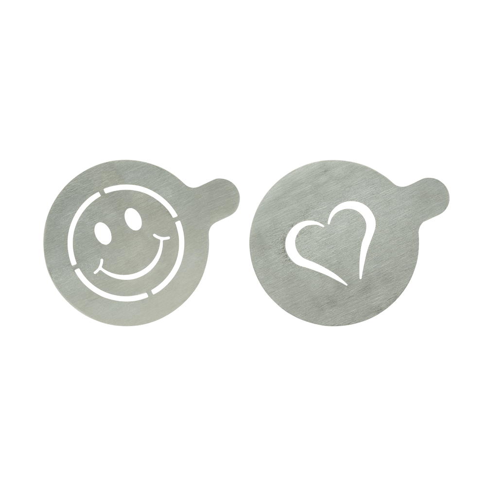 Koffiesjablonen (2st) - 100x124x1mm - Van Erkel Winkelmaterialen