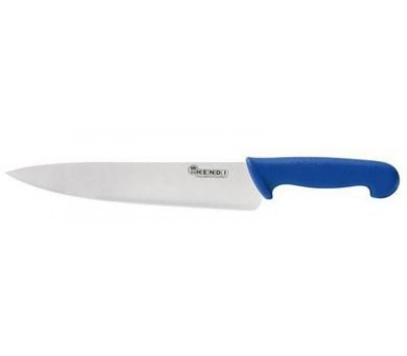 Koksmes Hendi (vis) - 240/385mm - Blauw - Van Erkel Winkelmaterialen