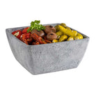 Kom "Beton" - 190x190x90mm - 1.5L - Van Erkel Winkelmaterialen