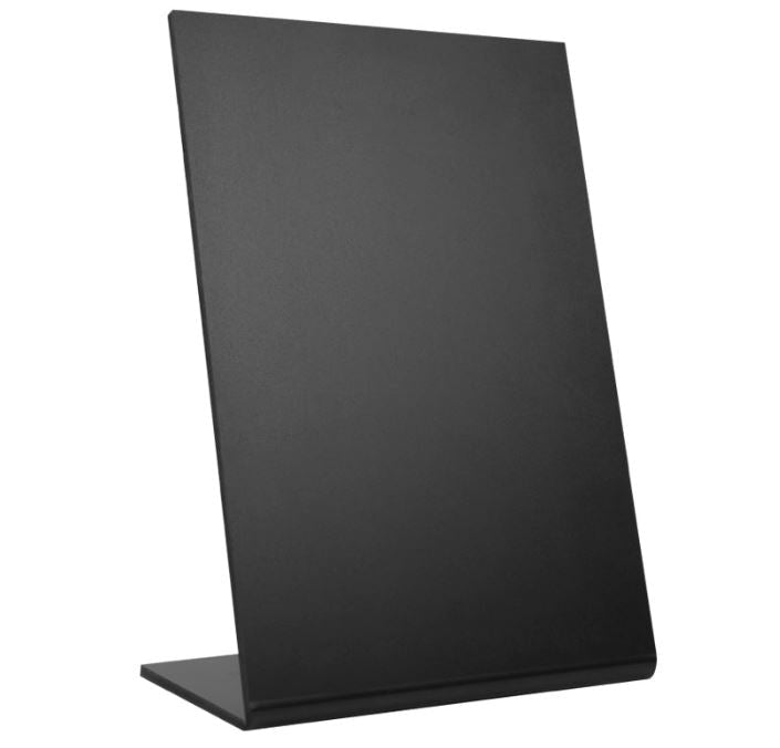 Krijt L-standaard - 148x210mm (A5) - Zwart - Van Erkel Winkelmaterialen