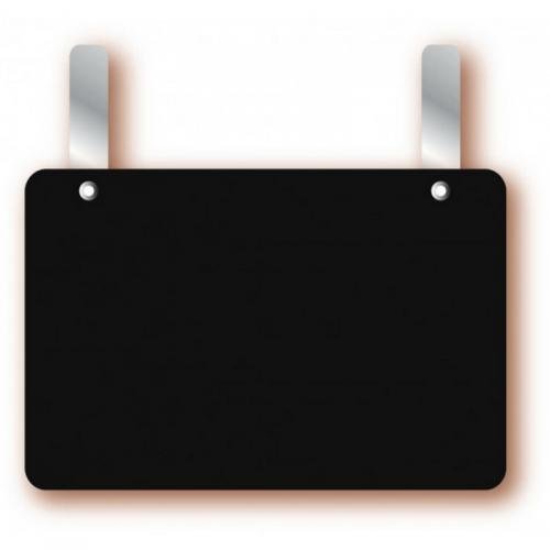 Krijtbord met haakje (10st) - 100x50mm - Van Erkel Winkelmaterialen