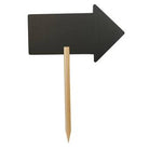 Krijtbord op houten spies - 730x500mm - Van Erkel Winkelmaterialen