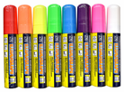 Krijtstiften Illumigraph set (8st) - 7-15mm - Krijtstift (Waterafwisbaar) - Van Erkel Winkelmaterialen