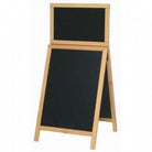 Krijtstoepbord Deluxe Blank (incl.topbord) - 1215x550mm (9.8kg) - Blank - Van Erkel Winkelmaterialen