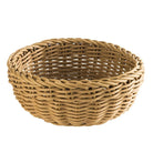 Kunststof mand 'Profiline' - Ø200x80mm - Beige - Van Erkel Winkelmaterialen