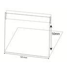 L-standaard 50mm breed (10st) - 50mm - Van Erkel Winkelmaterialen