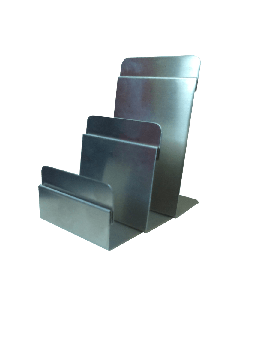L-standaard RVS (0.5mm) - 20mm - Zilver - Van Erkel Winkelmaterialen