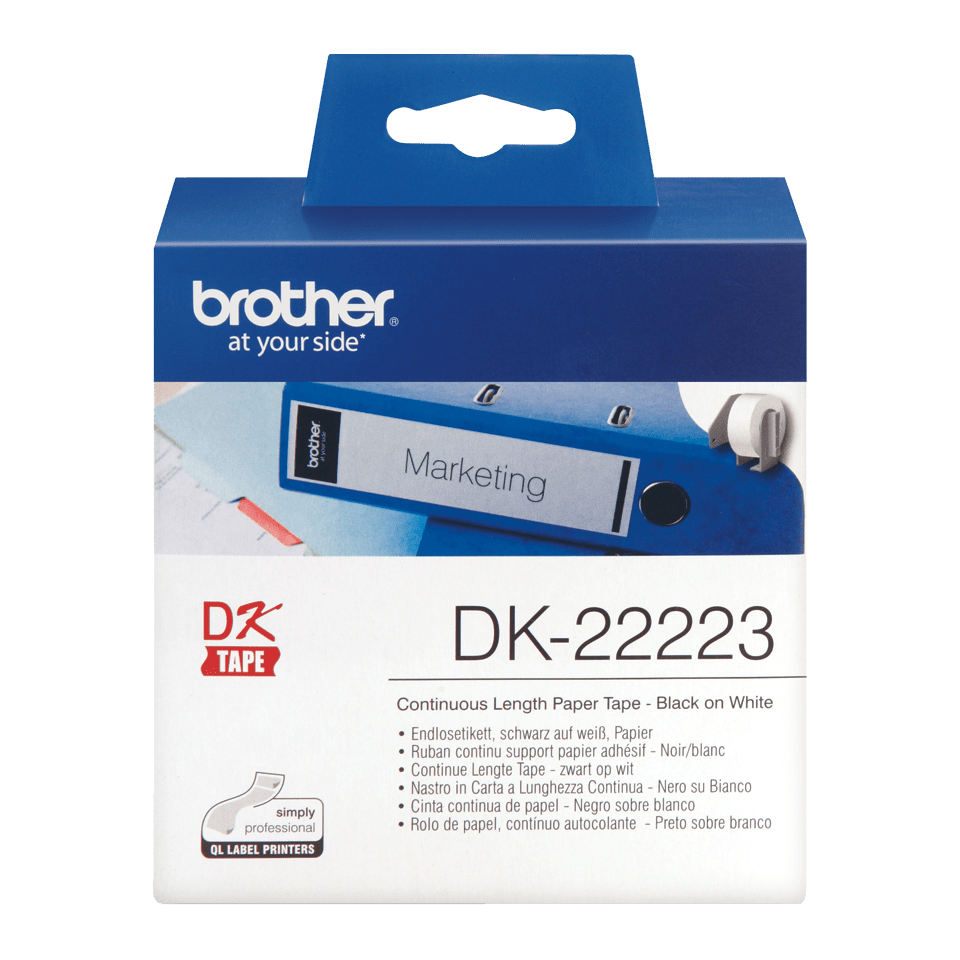Label Brother (DK-22223) - 50mm - Van Erkel Winkelmaterialen