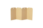 Label karton (1000st) - 25x50mm - Van Erkel Winkelmaterialen