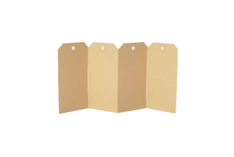 Label karton (1000st) - 25x50mm - Van Erkel Winkelmaterialen