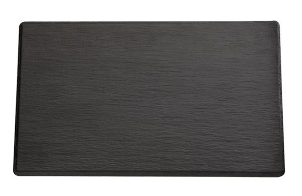 Leisteen look plateau 'Slate' - GN1/1 530x325mm - Van Erkel Winkelmaterialen
