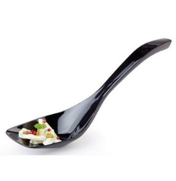 Lepel melamine zwart - 265mm - Van Erkel Winkelmaterialen