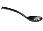Lepel met uitlek gaten (6st) - 265mm - Zwart - Van Erkel Winkelmaterialen