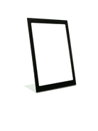 Magnetisch L-standaard verticaal - Zwart - 210x297mm (A4) - Van Erkel Winkelmaterialen