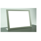Magnetische L-standaard horizontaal - Grijs - 148x210mm (A5) - Van Erkel Winkelmaterialen