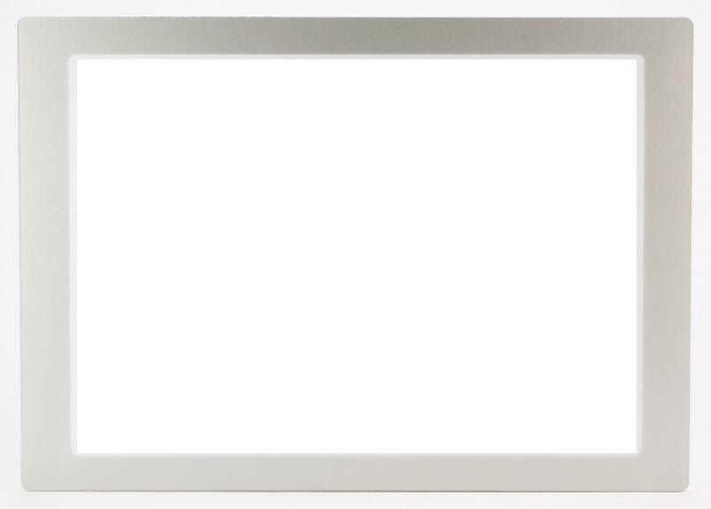 Magnetische wissellijst wand - Grijs - 210x297mm (A4) - Van Erkel Winkelmaterialen