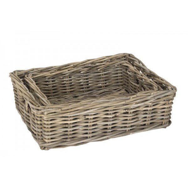 Mand (met handvatten) - 450x350x140mm - Van Erkel Winkelmaterialen