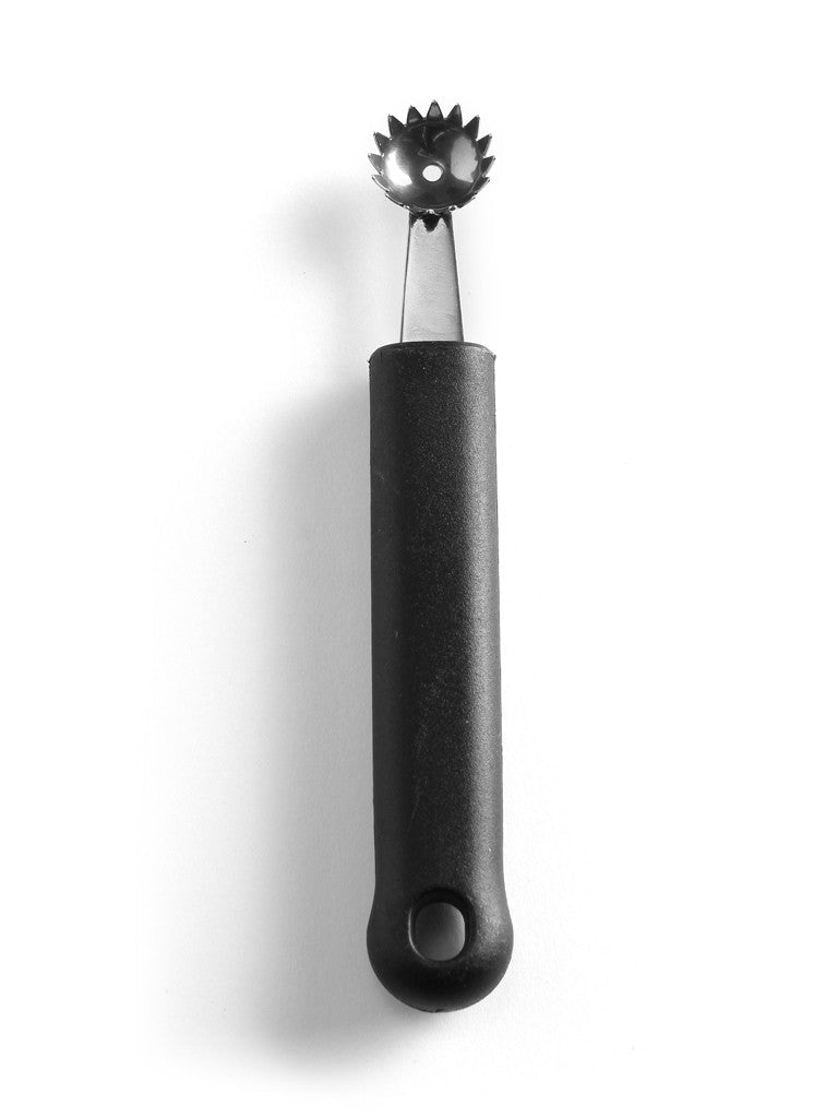 Meloenbolletjeslepel gekarteld - 155mm - Van Erkel Winkelmaterialen