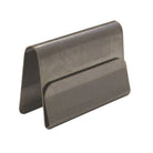 *Metalen kaarthouder voor o.a. bakplaat - 30x20x10mm - Zilver - Van Erkel Winkelmaterialen