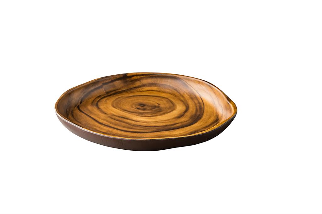 Melamine bord African Wood, Ø300x40mm