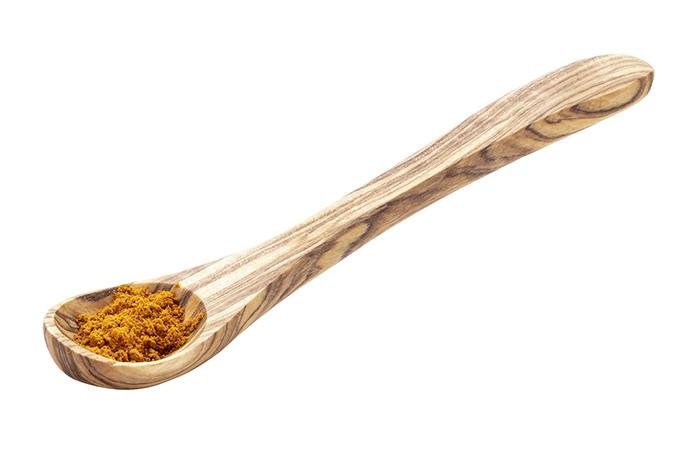 Olijfhouten lepel klein (2st) - 140mm - Van Erkel Winkelmaterialen