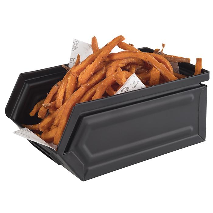 Opbergbox zwart (2.4L) - 230x155x130mm - Van Erkel Winkelmaterialen
