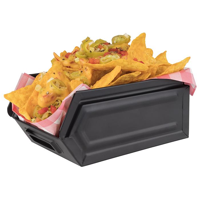 Opbergbox zwart (2.4L) - 230x155x130mm - Van Erkel Winkelmaterialen
