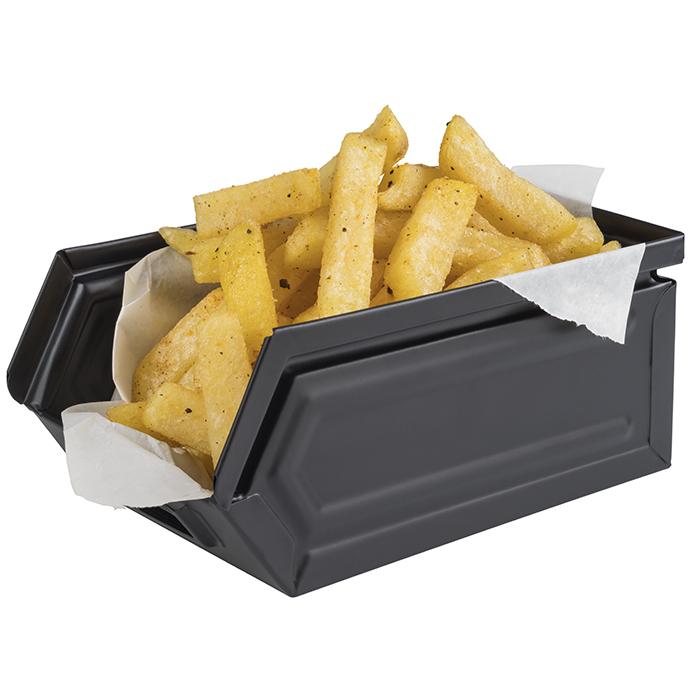Opbergbox zwart (2.4L) - 230x155x130mm - Van Erkel Winkelmaterialen