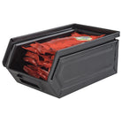 Opbergbox zwart (2.4L) - 230x155x130mm - Van Erkel Winkelmaterialen