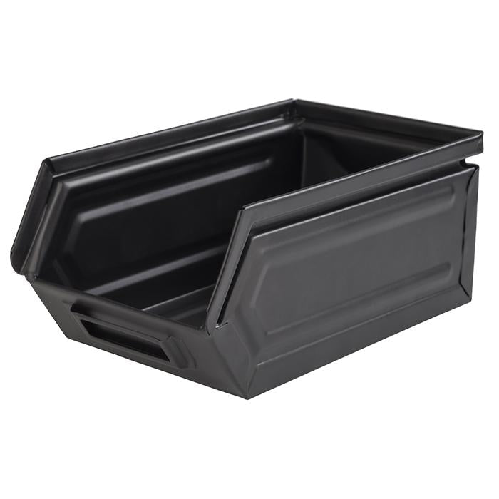 Opbergbox zwart (2.4L) - 230x155x130mm - Van Erkel Winkelmaterialen
