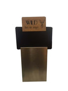 Opzetstukjes 'Wild' (10st) - 54x30mm - Bruin - Van Erkel Winkelmaterialen