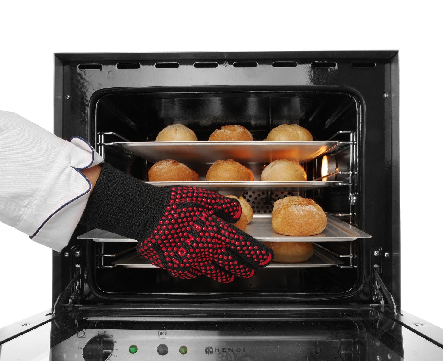 Oven handschoen hittebestendig - 300mm - Van Erkel Winkelmaterialen