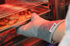 Ovenwanten glasvezel grijs - 430mm - Van Erkel Winkelmaterialen