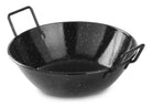 Paëllapan geëmailleerd hoog - Ø170x40mm - Zwart - Van Erkel Winkelmaterialen